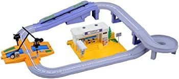 【中古】 トミカ すいすいロード 駅と踏切セット