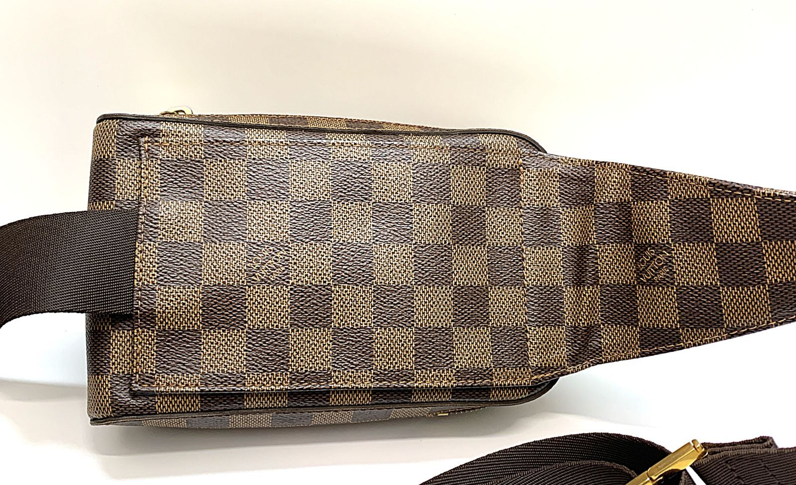 LOUIS VUITTON ルイ ヴィトン ダミエ ジェロニモス ボディバッグ ショルダーバッグ ウエストバッグ ウエストポーチ
