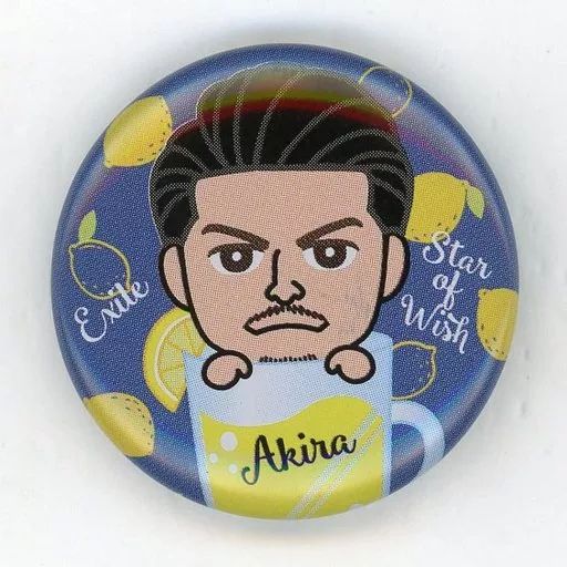 中古】バッジ・ピンズ(男性) EXILE AKIRA(イラスト) 缶バッジ 「EXILE