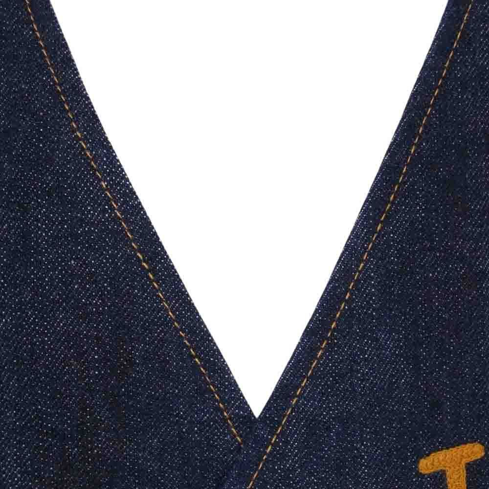 OLD CROW デニムベスト OCW-18-SS-04 刺繍 オールドクロウ OLD CROW OCW-18-SS-04 OLD RODDER-VEST 刺繍
