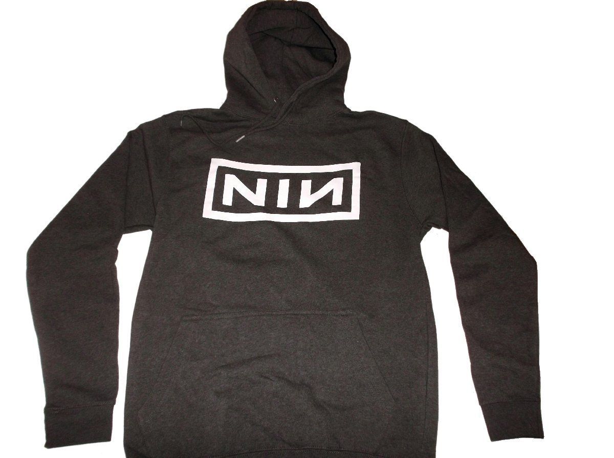 ナイン インチ ネイルズ パーカ NINE INCH NAILS NIN (ヘザーグレイ) 正規品 ロックTシャツ関連