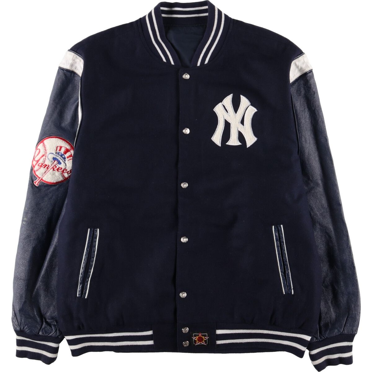 【未使用】New York Yankees　リバーシブルスタジャンファッション