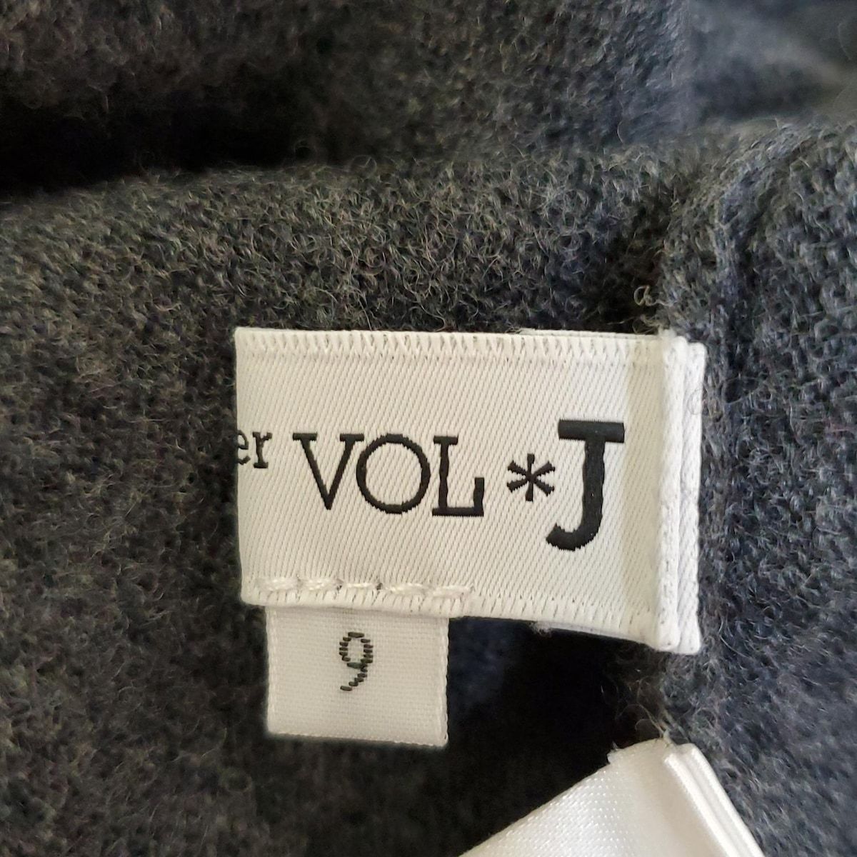  TOKUKO 1 er VOL トクコ プルミエヴォル カーディガン サイズ9 M レディース - グレー×レッド×ライトグレー 長袖 フリル 長袖 カーディガン ボレロ アンサンブル