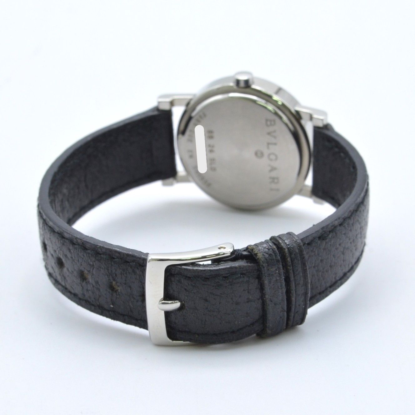 BVLGARI ブルガリ ブルガリブルガリ 4Pダイヤ 黒文字盤 レディース