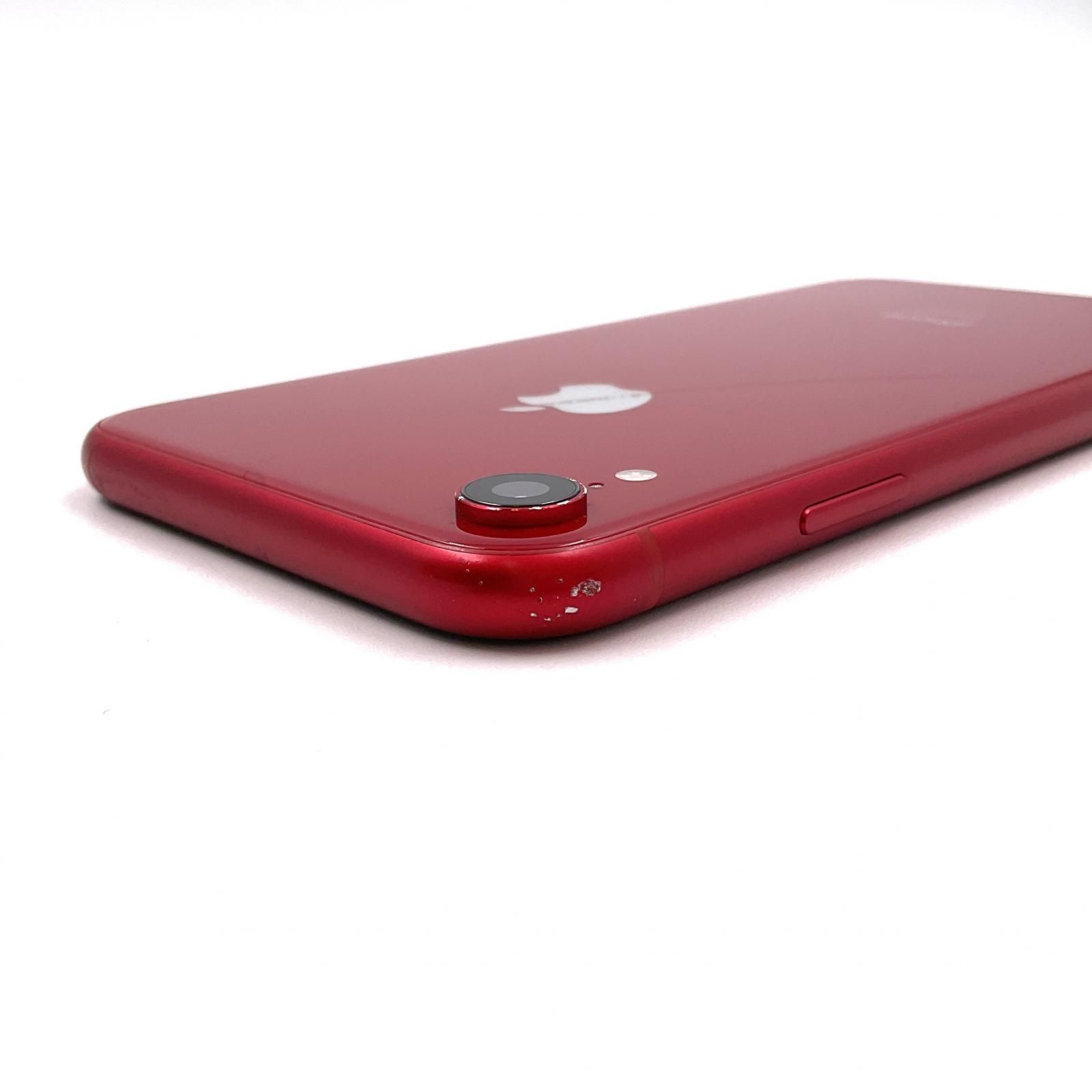 最速発送】Apple iPhone XR 64GB (PRODUCT)RED Softbank 白ロム 82 