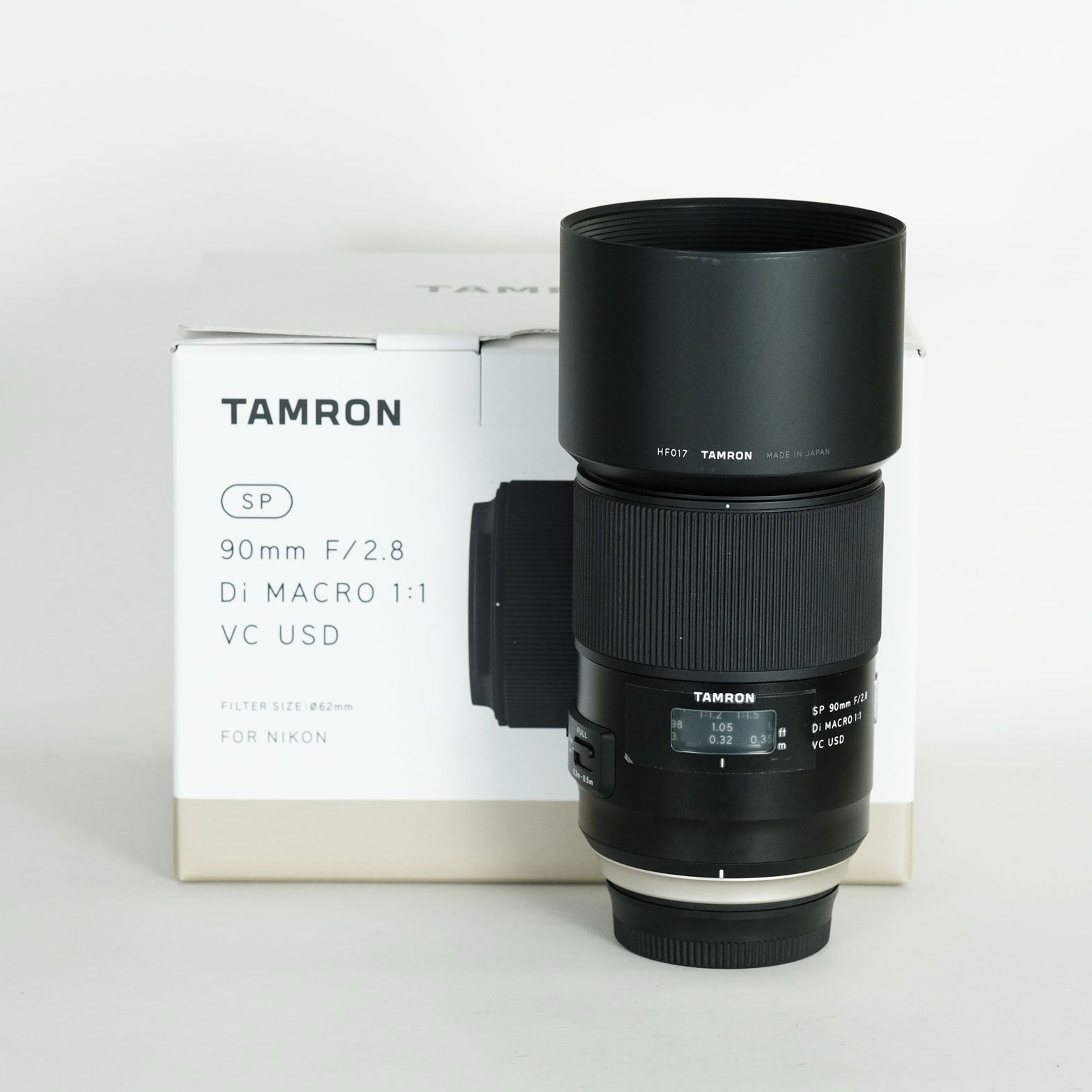 良品] TAMRON SP 90mm F/2.8 Di MACRO 1:1 VC USD（Model F017）[ニコンF用] / ニコンFマウント  - メルカリ