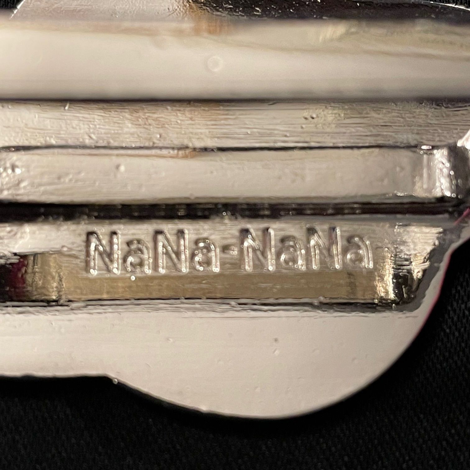 nana-nana UFOデザイン 2連リング ブルー×シルバー Fサイズ - メルカリ