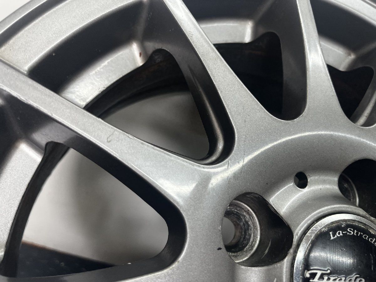 阿部商会 La-Strada Tirado r ラ ストラーダ ティラード 14インチ 4本 5.5J4HPCD100 42 ルーミー タンク トール ブーン等 SHB009 FFCRYSTALESIA_COM