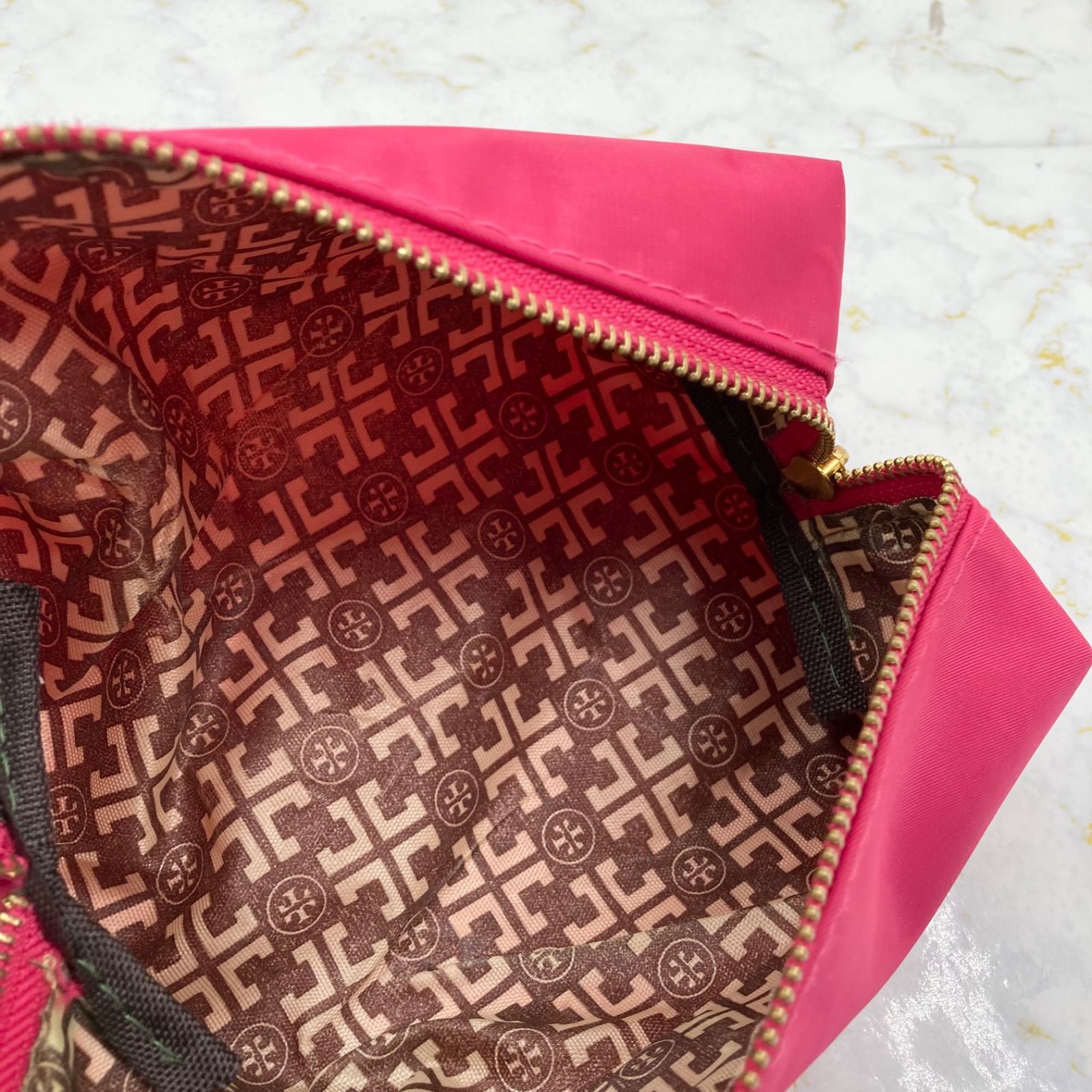 美品❣️可愛い❣️TORY BURCH トリーバーチポーチ小物入れメイク 