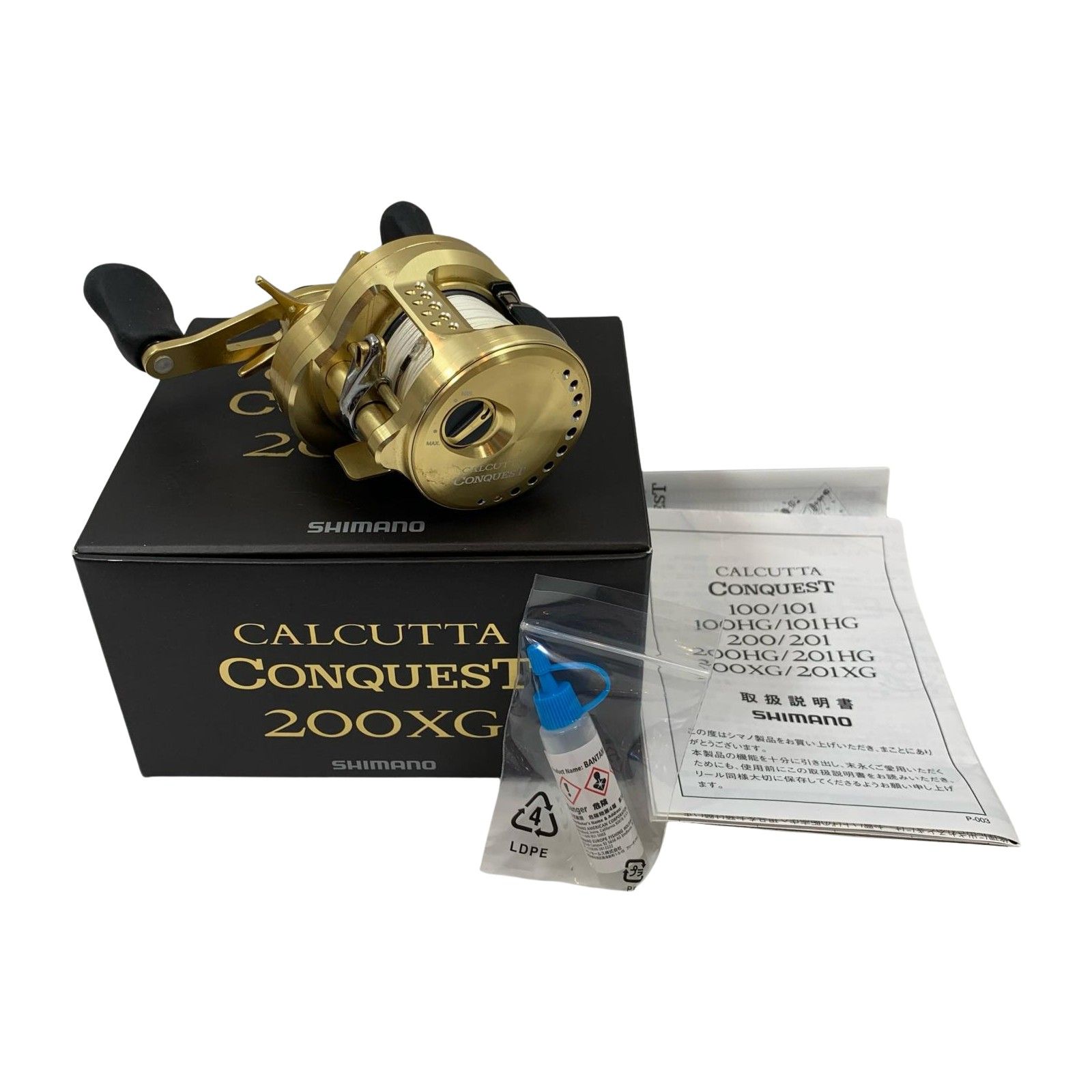 ττSHIMANO シマノ ベイトリール 22カルカッタコンクエスト200XG 044402