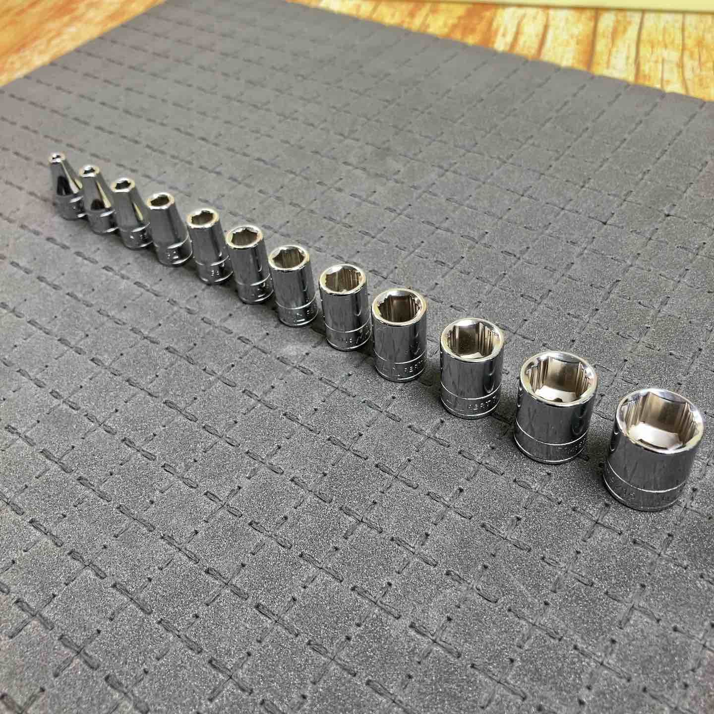 MACTOOLS DR6.5mm RBRT インチ スタンダードソケット 12個セット 川崎店