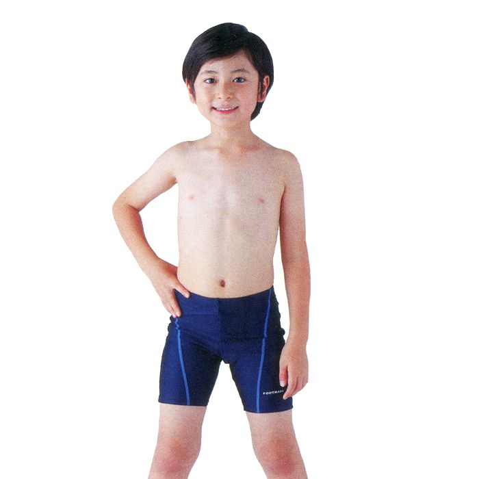 陸上競技 FOOTMARK 男子スクール水着 ステッチライン ミドルトランクス