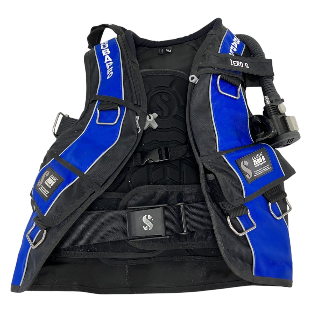 SCUBAPRO CLASSIC ZERO G スタビライジング ジャケット SMサイズ ダイビング用品 スキューバプロ ジャンク T9897203