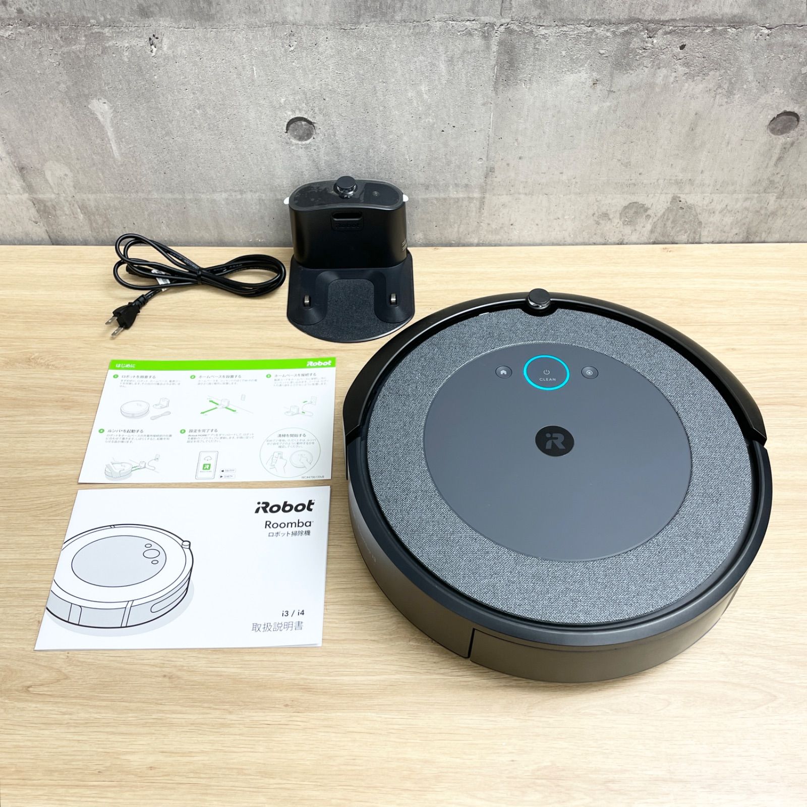 C-05050 iRobot Roomba i3 アイロボット ルンバ RVD-Y1 本体 動作確認 