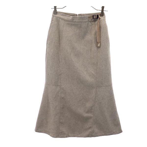 Gramichi x Beaming by Beams Colabo Wool Blend Climbing Skirt S Brown Gramicci B:MING by BEAMS Ladies [Used] [231210]