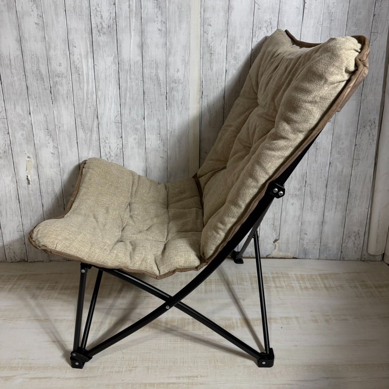ニトリ バタフライチェア (ハイバック) 中古 美品 値下げ交渉歓迎】チェア ニトリ バタフライチェア ハイバック BE