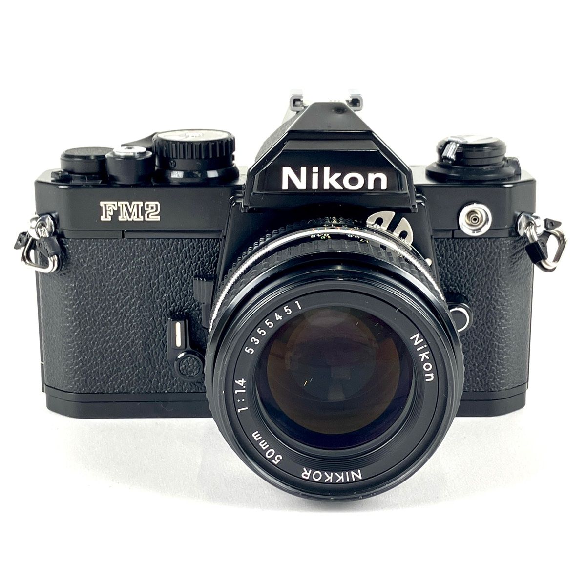 ニコン Nikon NEW FM2 ブラック + Ai-S NIKKOR 50mm F1.4 フィルム 