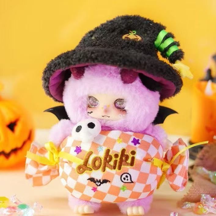 ハロウィン「 LOKIKI一緒にいたずらをしよう」ぬいぐるみブラインドボックス 拾壹趣玩 正規品 ハロウィン「 LOKIKI：一緒にいたずらをしよう