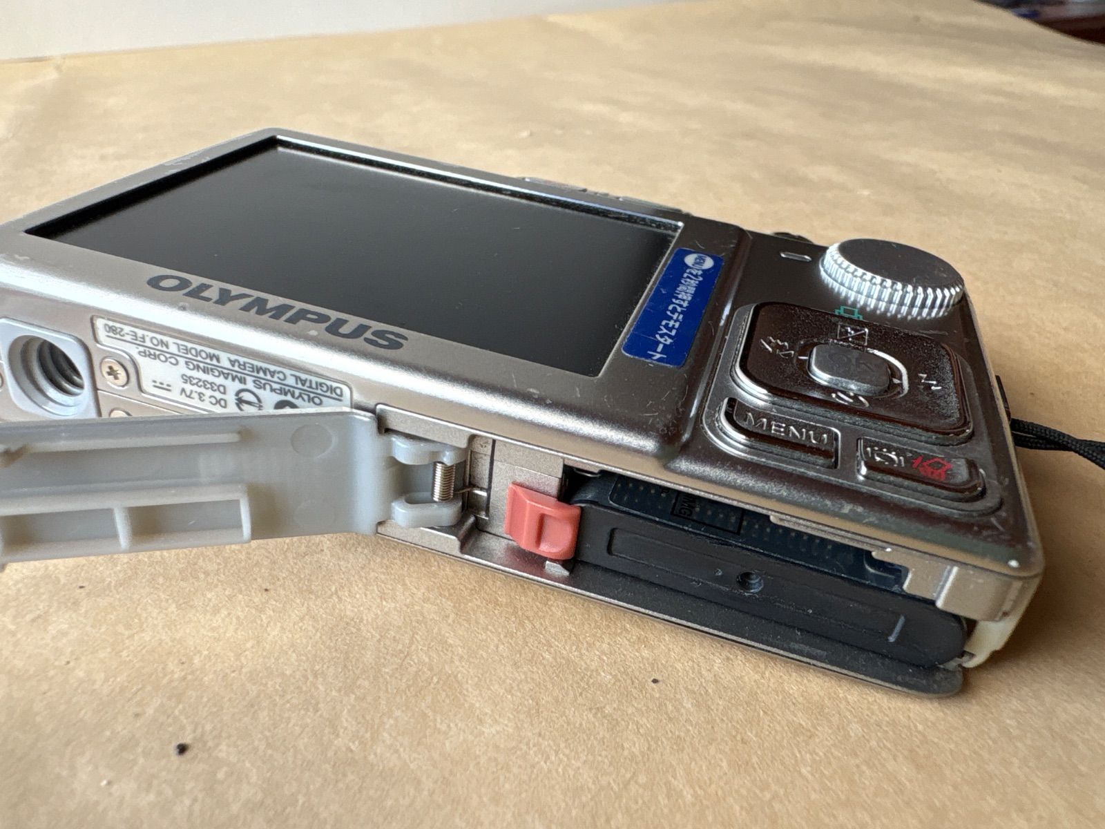 OLYMPUS オリンパス FE-280コンパクトデジタルカメラ 【動作