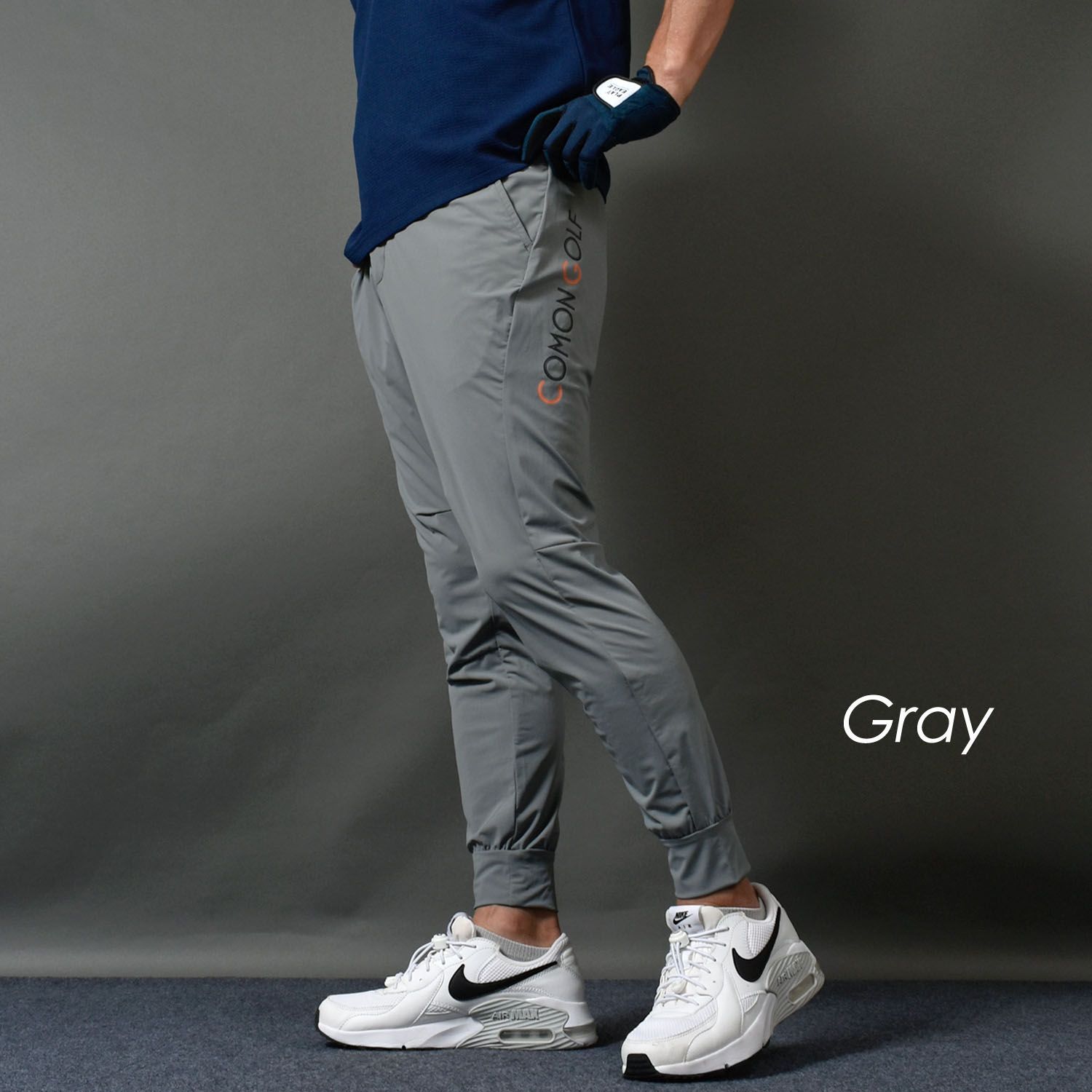 新品【COMONGOLF/コモンゴルフ】接触冷感素材春夏ジョガーゴルフ