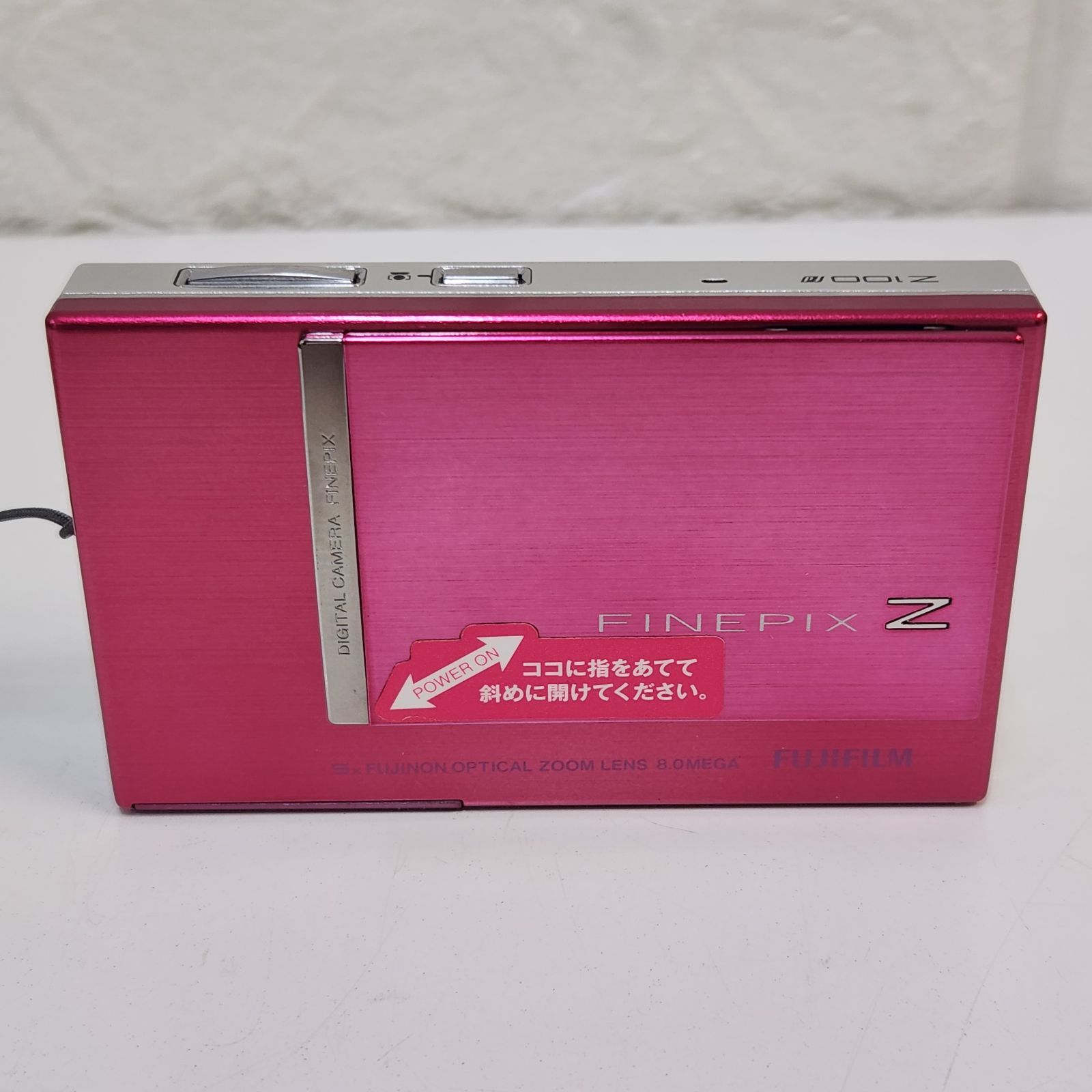 通電確認済】美品 FUJIFILM FinePix Z100 fd デジタルカメラ ピンク 