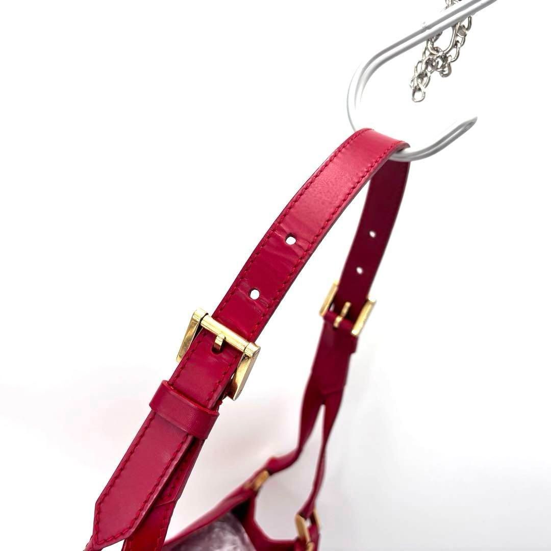 LOUIS VUITTON エピ マンダラPM レッド 赤 ハンドバッグ