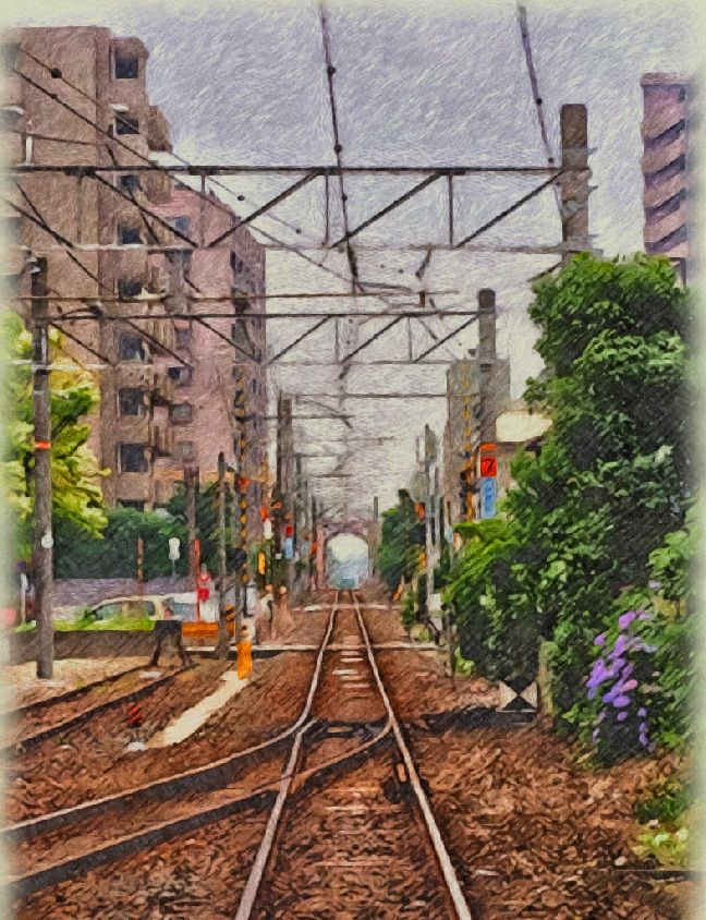 アニメーション聖地巡礼絵画⑤ シン