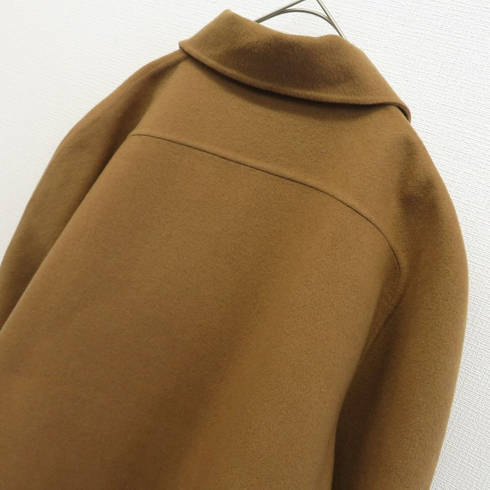 AGNONA アニオナ ロングコート ライトブラウン カシミヤ100% AGNONA アニオナ ヴィンテージ カシミヤ コート ロングコート ダブル