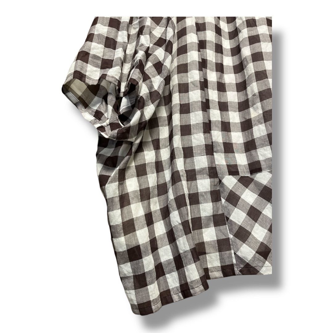 慈雨　センソユニコ　麻混ロングスカート*サイズ４０＊ウエストゴム 慈雨(ジウ⁄センソユニコ) ロングスカート サイズ40 M レディース