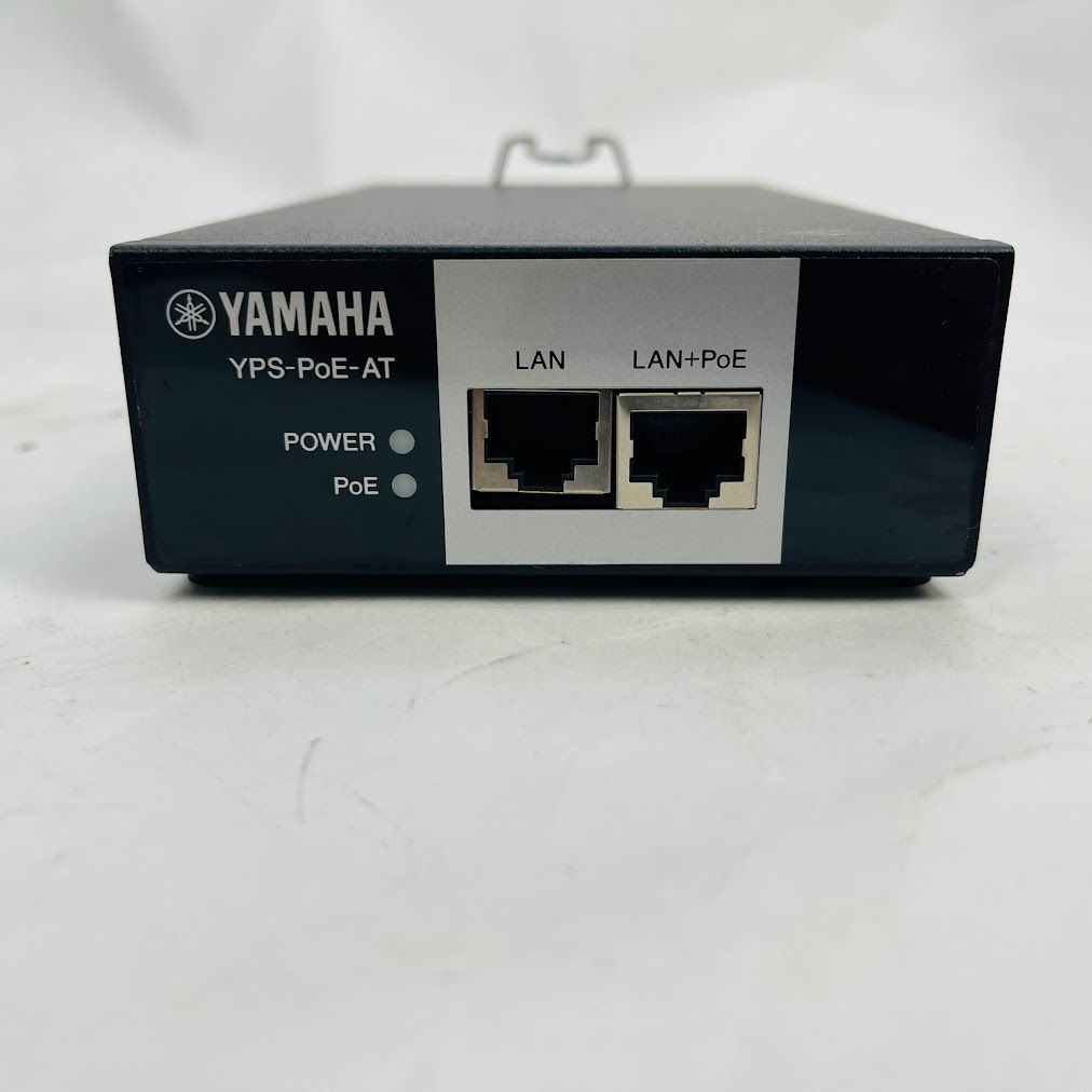 【中古】YAMAHA / ヤマハ PoEインジェクター YPS-PoE-AT 電源ユニット 電源コード付き　PoE給電対応