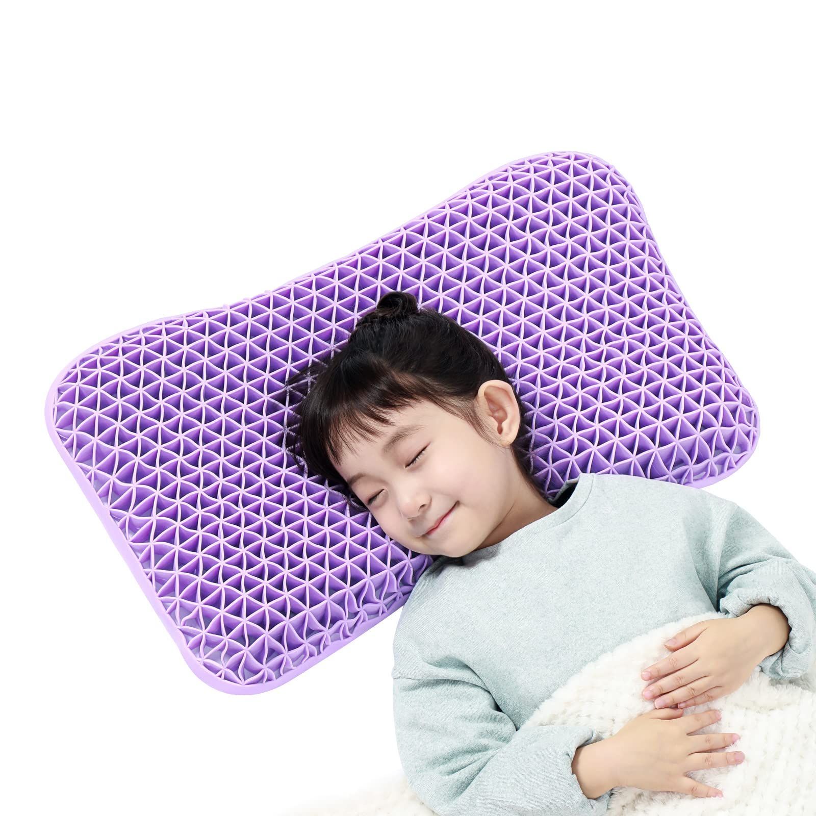 セール高品質】 dafeel 枕 まくらハニカム枕 安眠枕 快眠枕 ゲル枕 無重力枕 ジェル枕 tpe枕 まくら人間工学/高反発/体圧分散/洗える /通気性/柔らかい/環境に優しい/安定性 カバー付き：VlookupStore 店