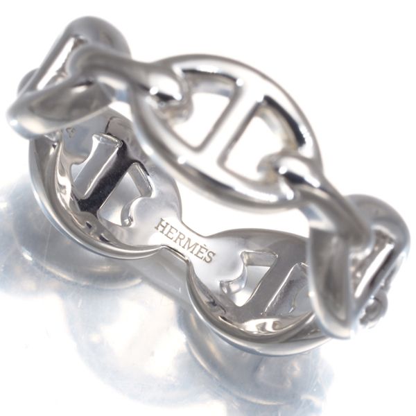 エルメス リング シェーヌダンクル アンシェネ PM 49号 シルバー 925