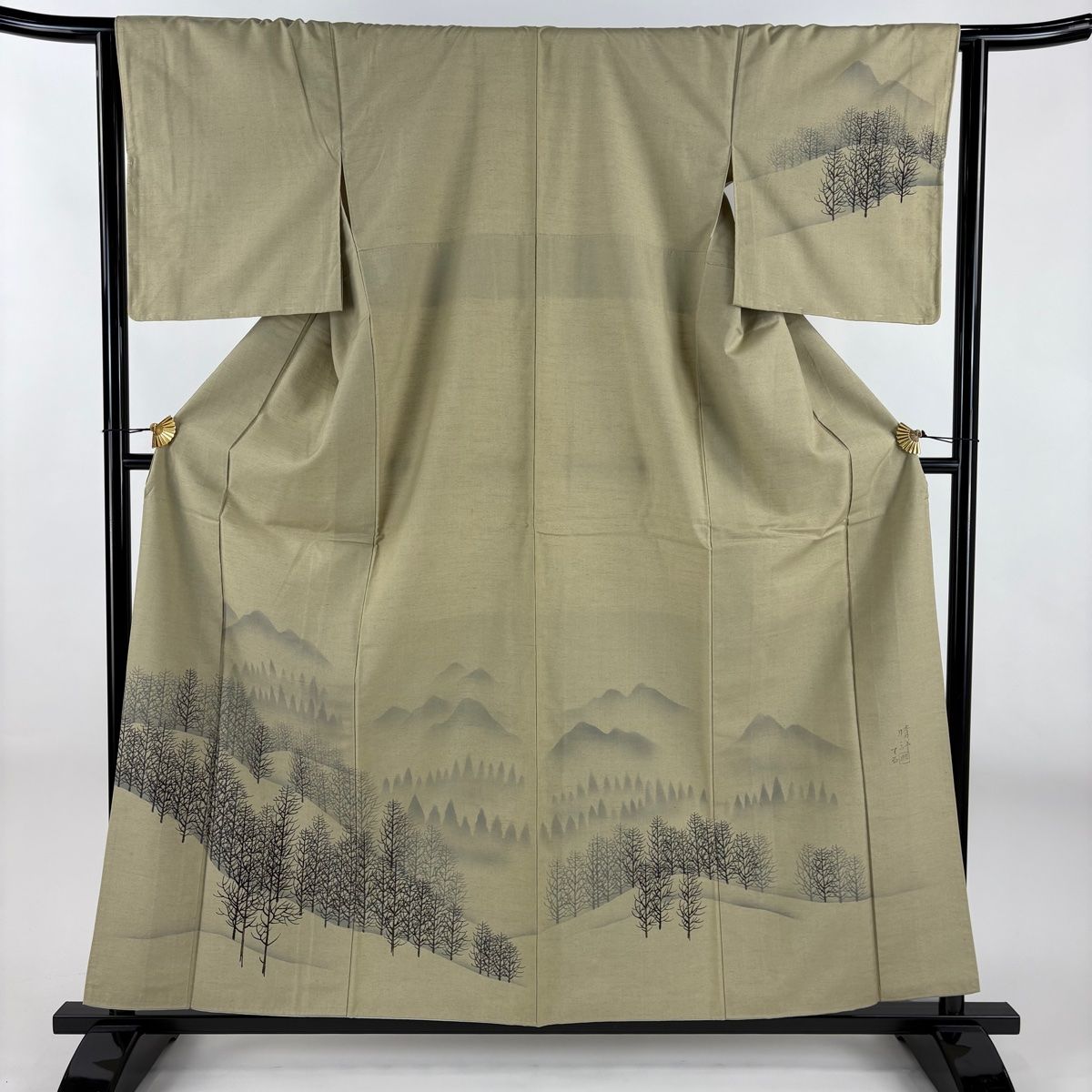 訪問着 身丈158cm 裄丈64.5cm 正絹 名品 訪問着 裄丈64.5cm