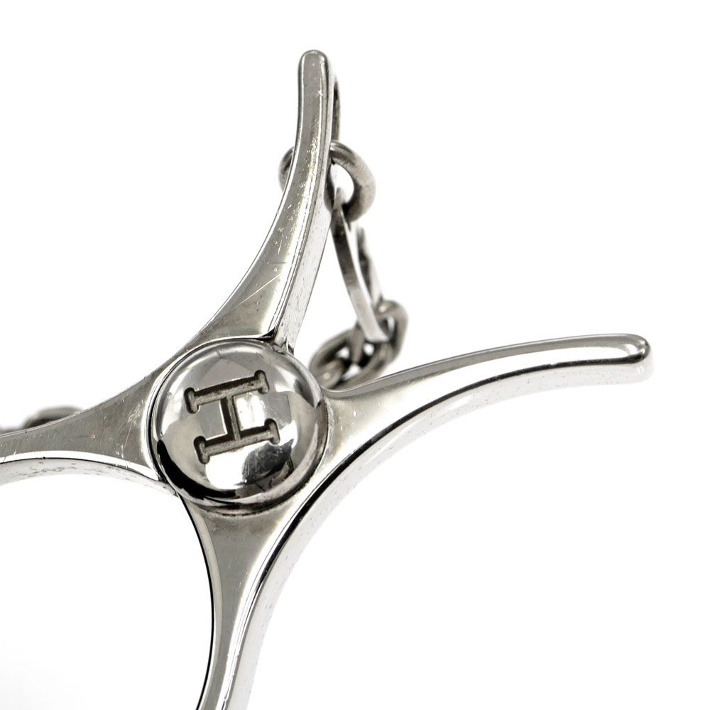 名東】エルメス フィルー グローブホルダー シルバー アクセサリー