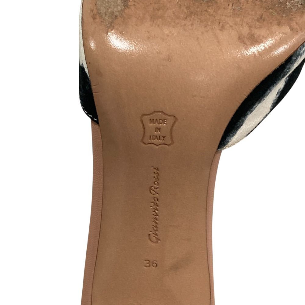 良品 Gianvito Rossi ジャンヴィトロッシ アンクルストラップ