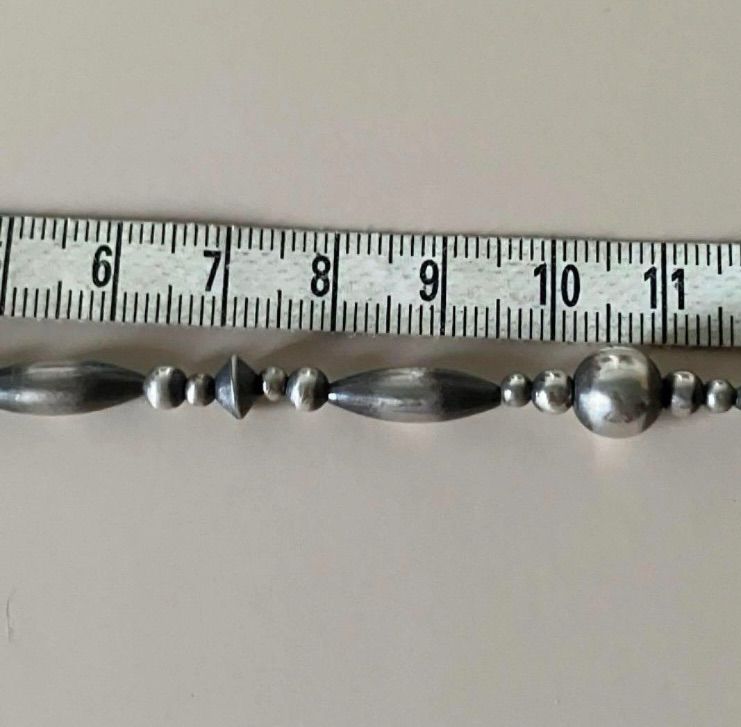 silver925ナバホパールづくしのブレスレット18cm