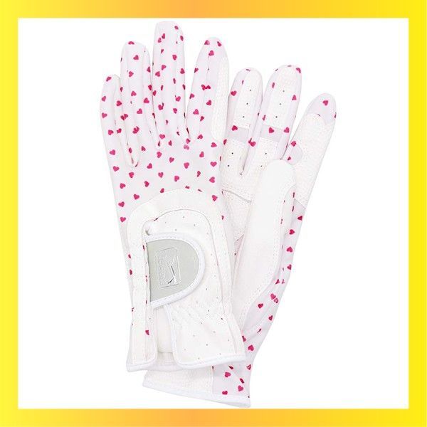 新品送料無料Color:ハート ダイヤ(DAIYA) ゴルフグローブ US PGA TOUR レディースグローブ3001 レディース GLL3001 ハート フリーサイズ(18cm~21cmに対応)