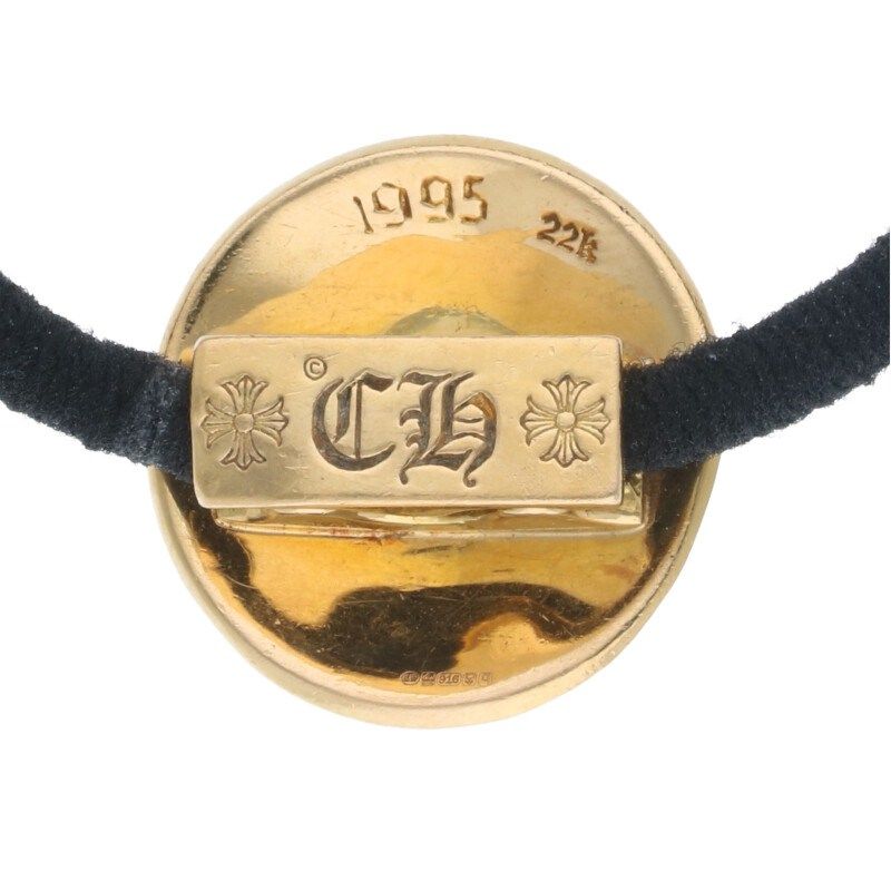 正規店購入の確実正規品クロムハーツ ダガーヘアゴム シルバーコンチョ  