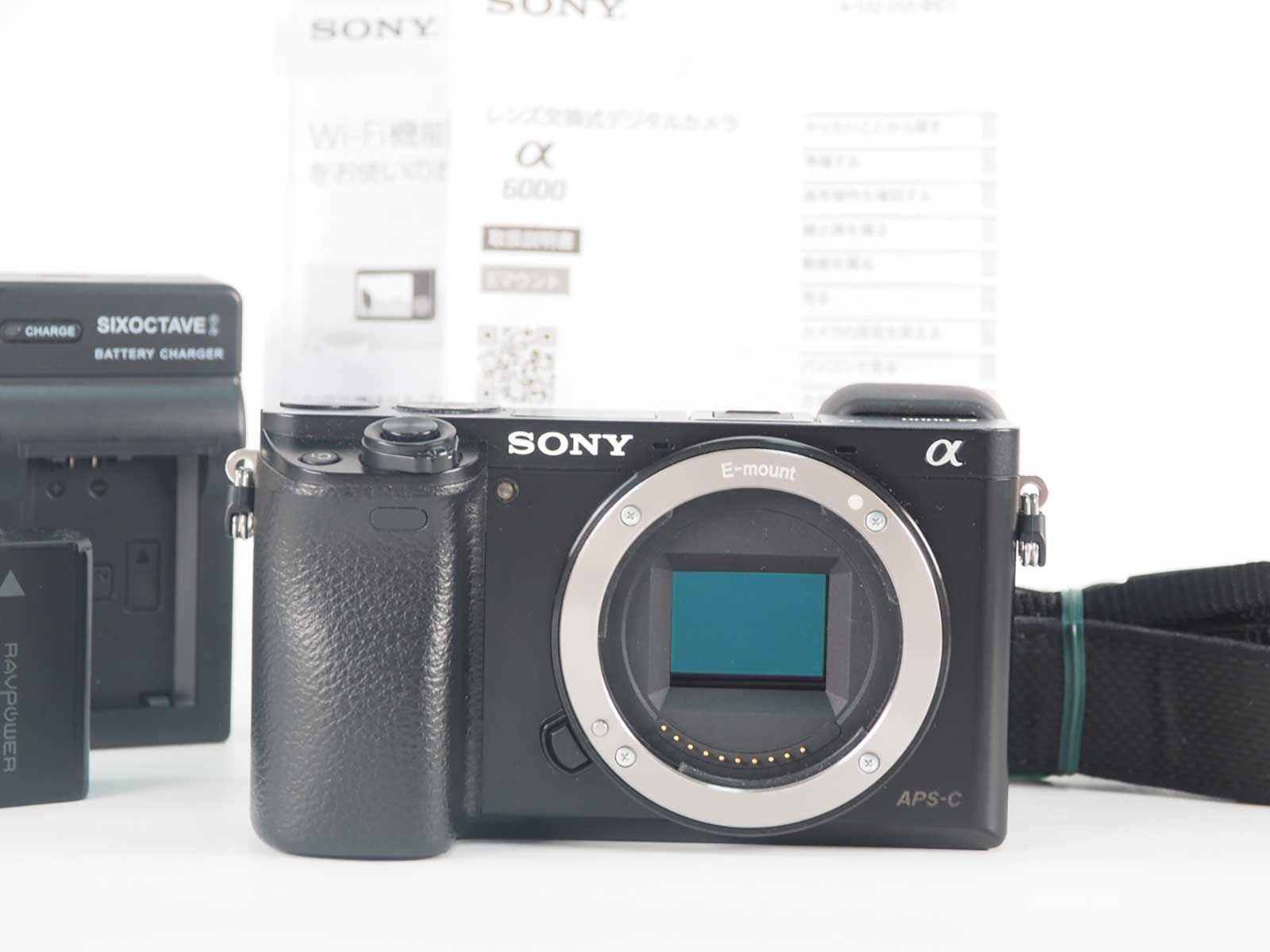 ソニー Sony a6000 ILCE-6000 24.3MP Digital Camera Black Body Z5486A