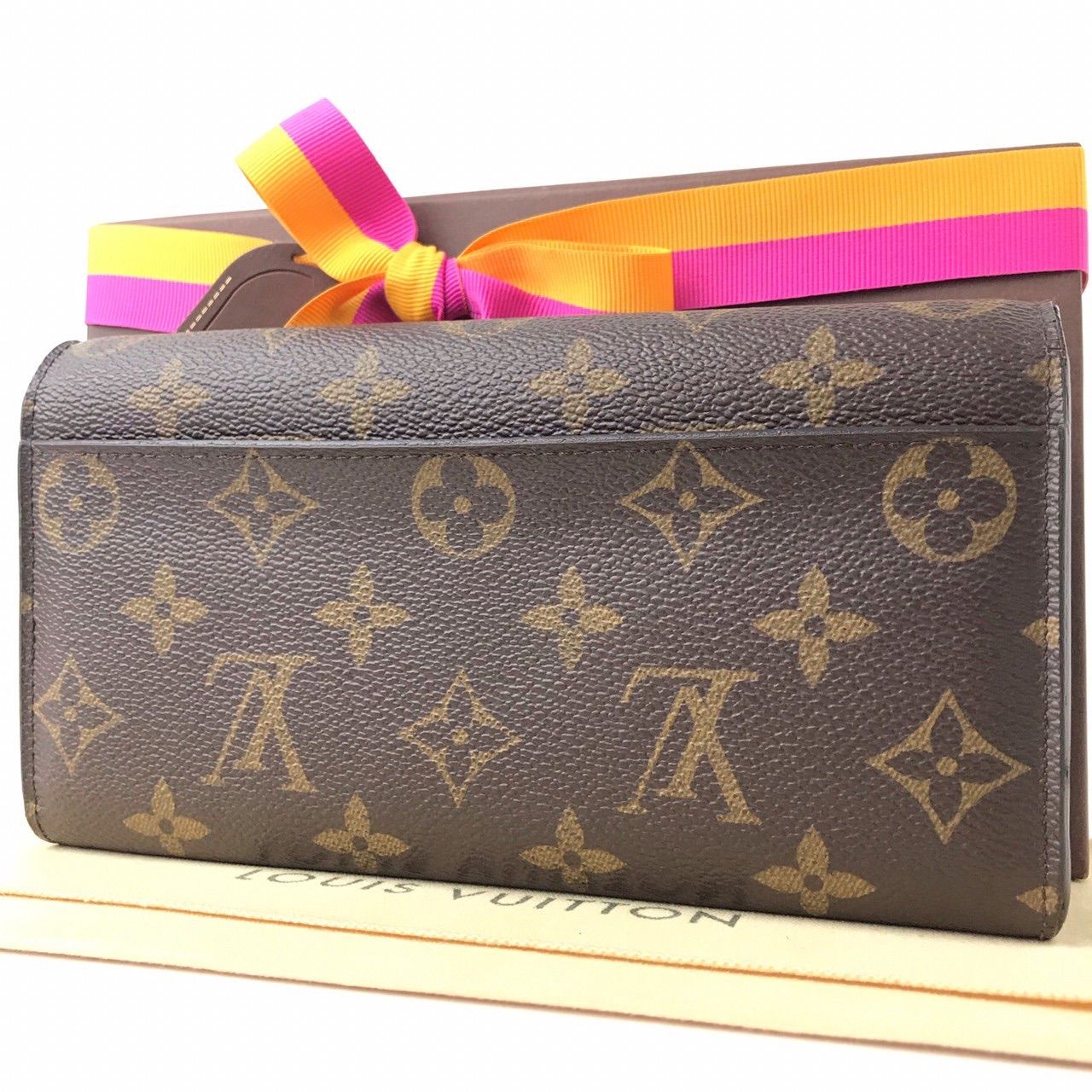 超極希少】【美品】ルイヴィトン☆長財布☆茶黒☆モノグラム