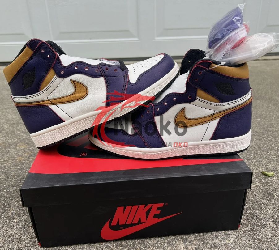 ❤️最終値下❤️げ新品 未使用 NIKE ナイキ SB×AIR JORDAN 1 HIGH OG LAKERS “LA TO CHICAGO”