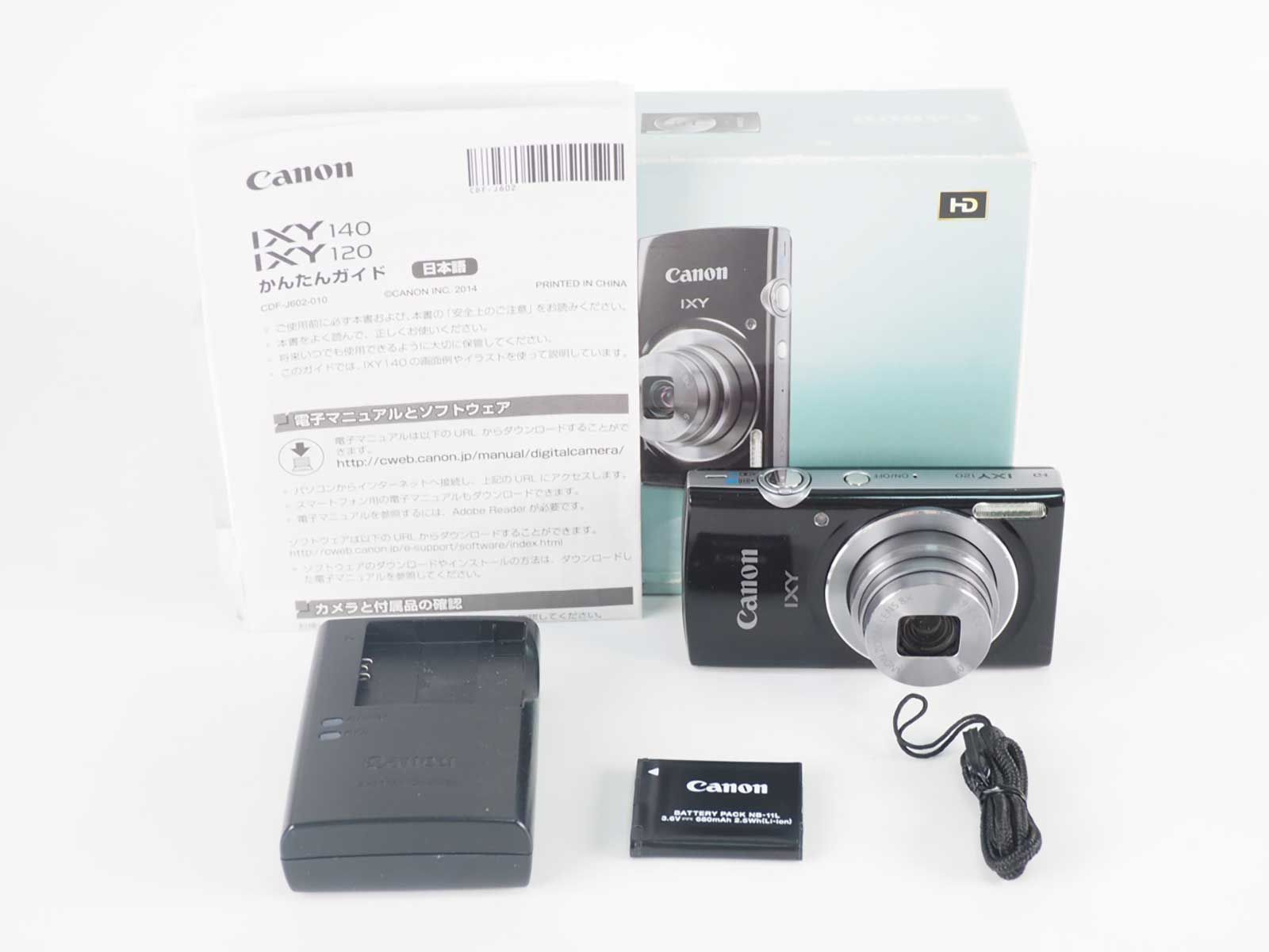 キャノン Canon IXY 120 Compact Digital Camera black 元箱 [美品