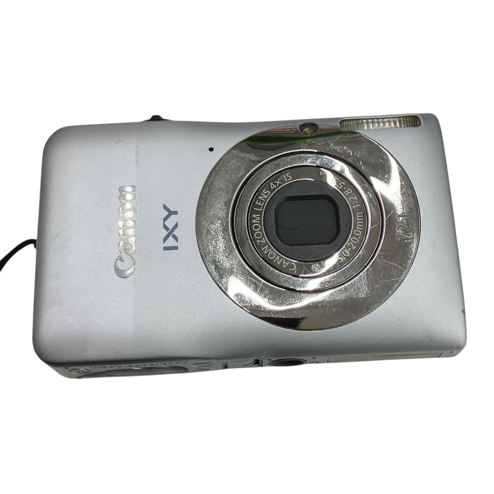 186001 現状品 canon キャノン デジタルカメラ IXY200F PC1469 シルバー