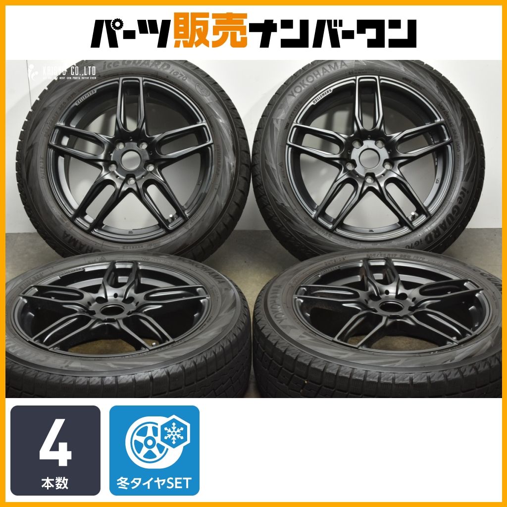 売切り 希少 ボルボ V70R 純正18インチホイール＆タイヤ ブラック 