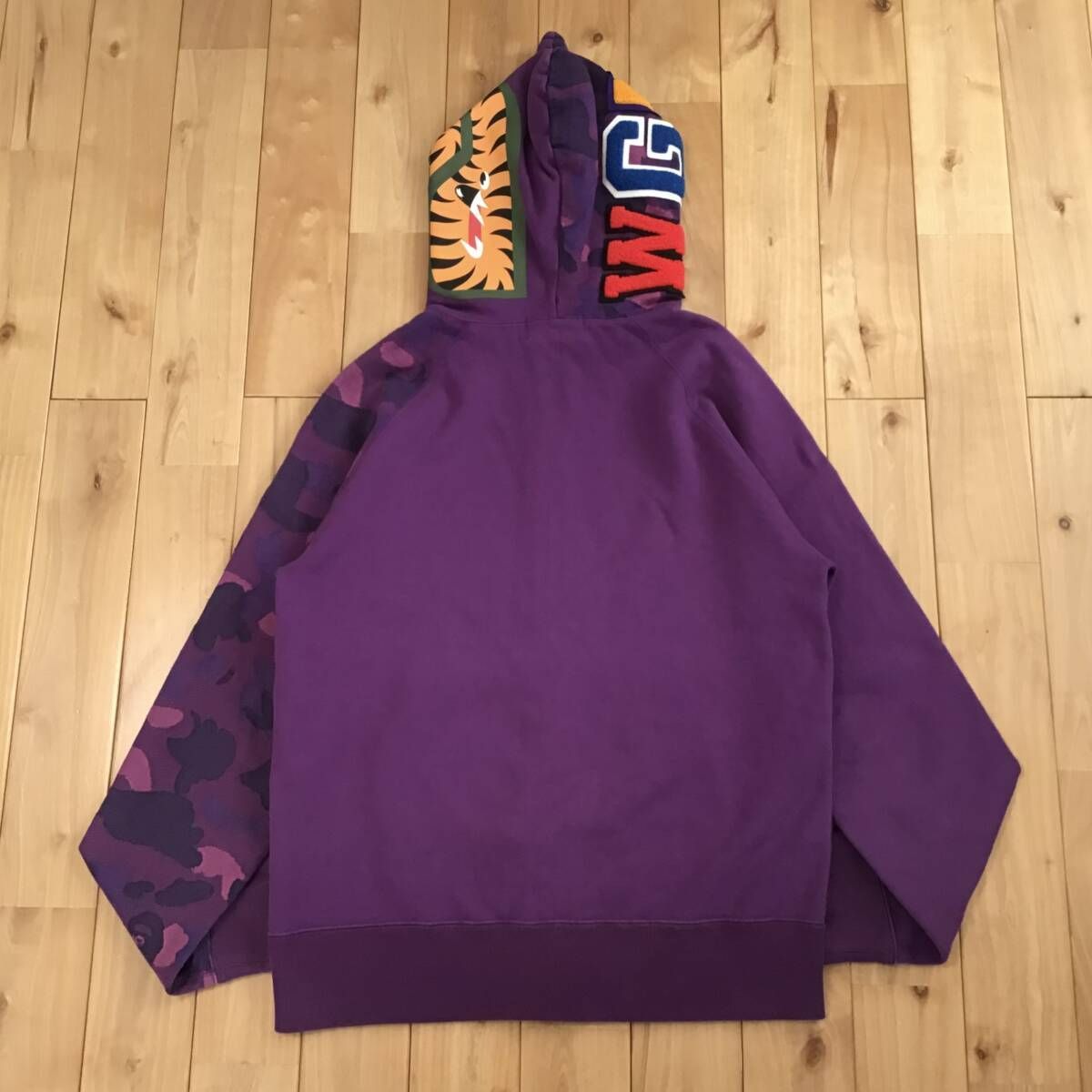 ジャガードカモ シャーク パーカー Mサイズ Jacquard shark full