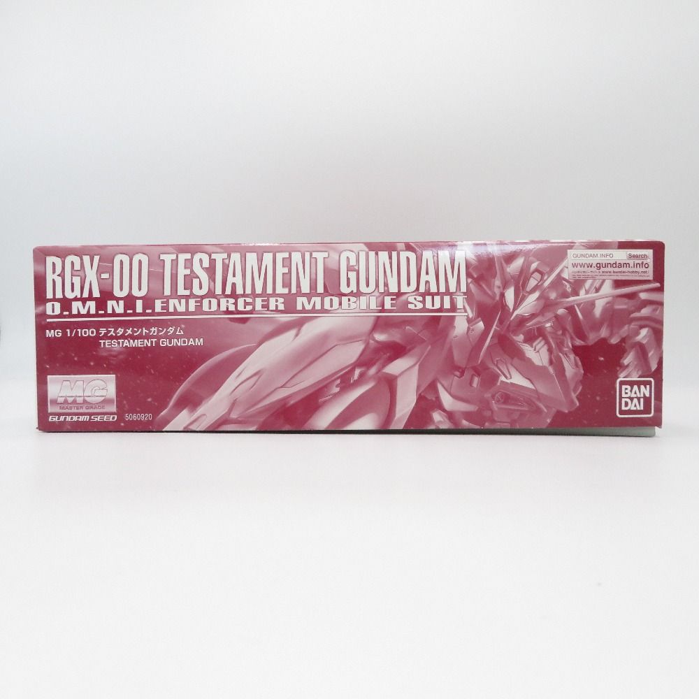 プラモデル　1/100 MG ZGMF-X12A/RGX-00 テスタメントガンダム 「機動戦士ガンダムSEED DESTINY ASTRAY」 プレミアムバンダイ限定 [5060920] m21534693050_1.jpg?1694182813