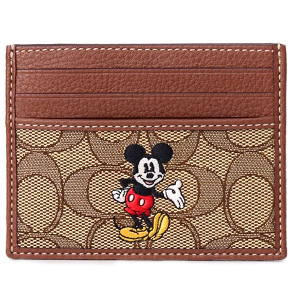 ◾️仕様COACH×Disneyコラボ 【CM 726】ミッキー ICカード 定期