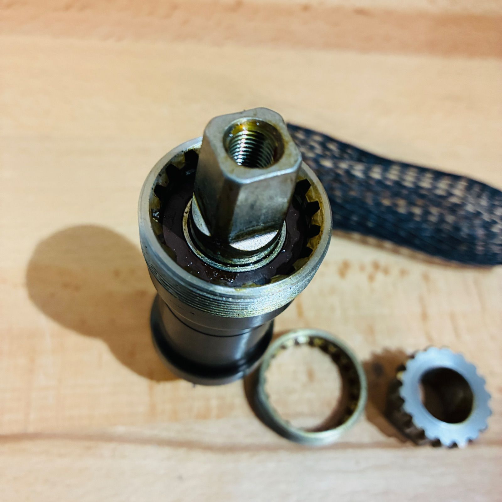 phil wood BB セット BSA JIS 軸長108mm ISO スクエアテーパー ツール 付属 フィルウッド ボトムブラケット BRIGHTFACE_UK