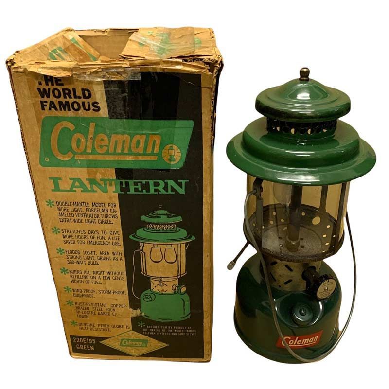 売れ筋 コールマン ランタン パイレックスグローブ 200A 1964年8月