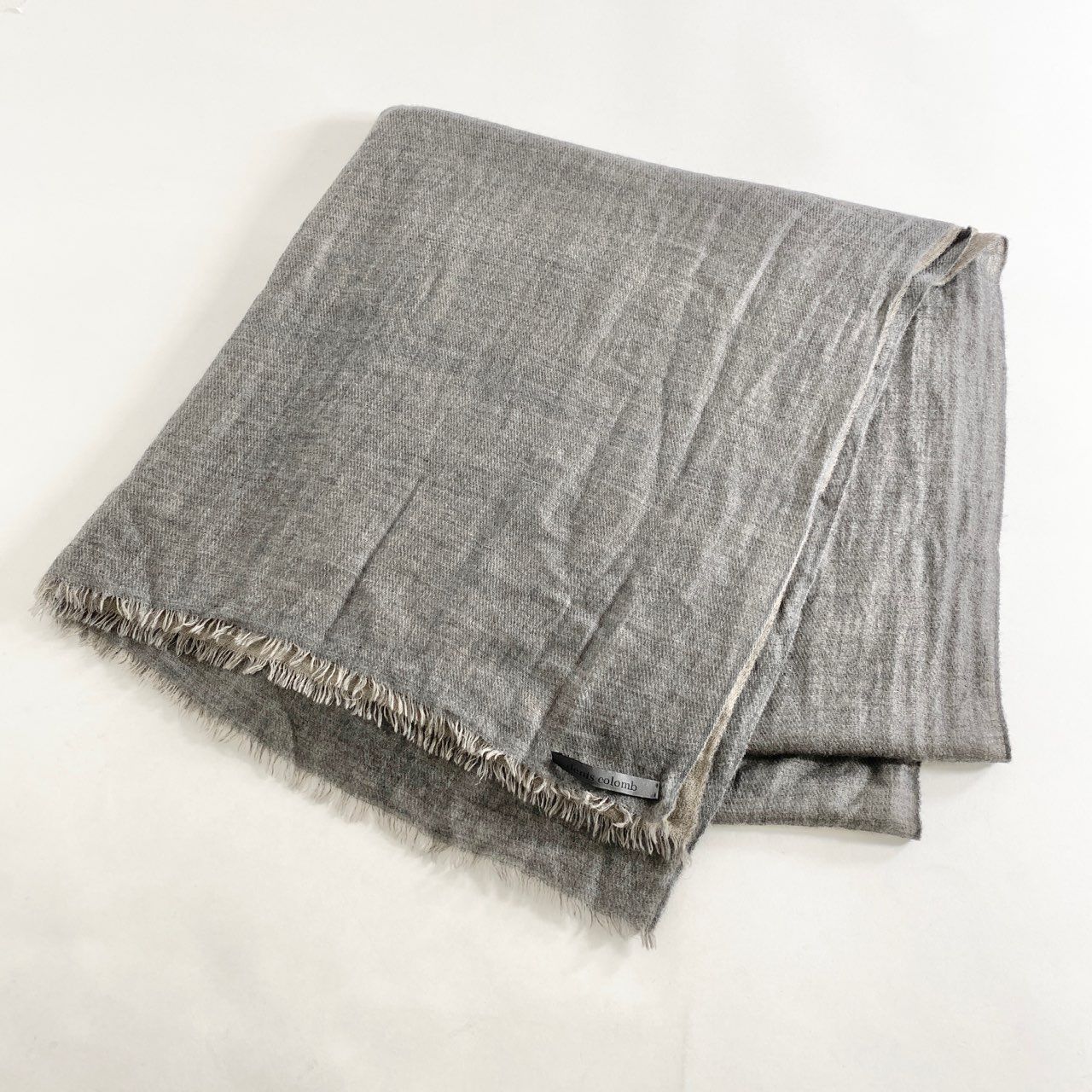 L10《美品》denis colomb デニスコロン カシミヤストール マフラー